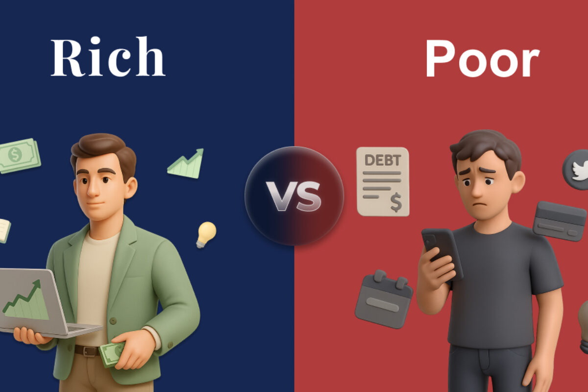 Rich vs Poor: Key Habits That Make All the Difference