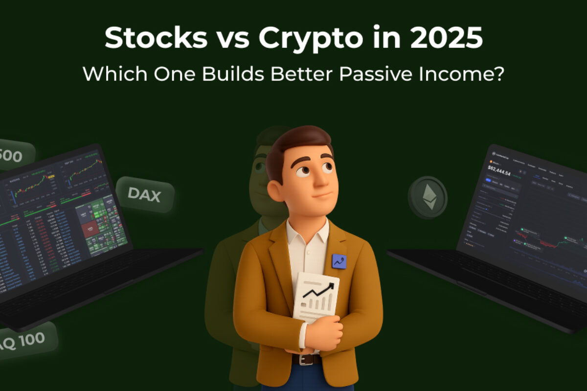 Stocks vs Crypto: Top Passive Income Choice for 2025