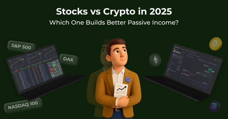 Stocks vs Crypto: Top Passive Income Choice for 2025